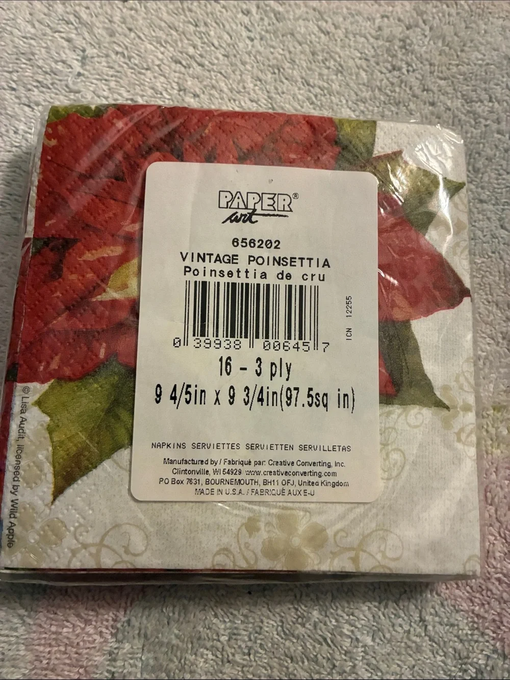 Vintage Retro Cocktail Napkins 